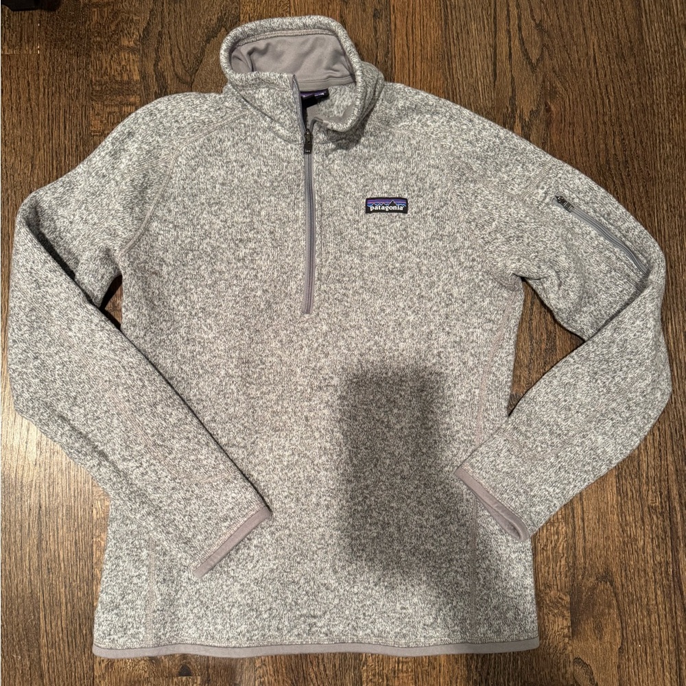 Patagonia fleece quarter zip size medium